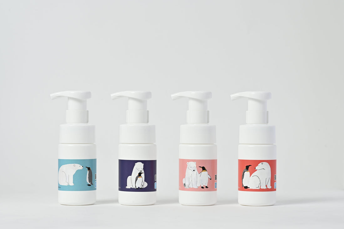 石けんワークスの詰め替え用ボトル