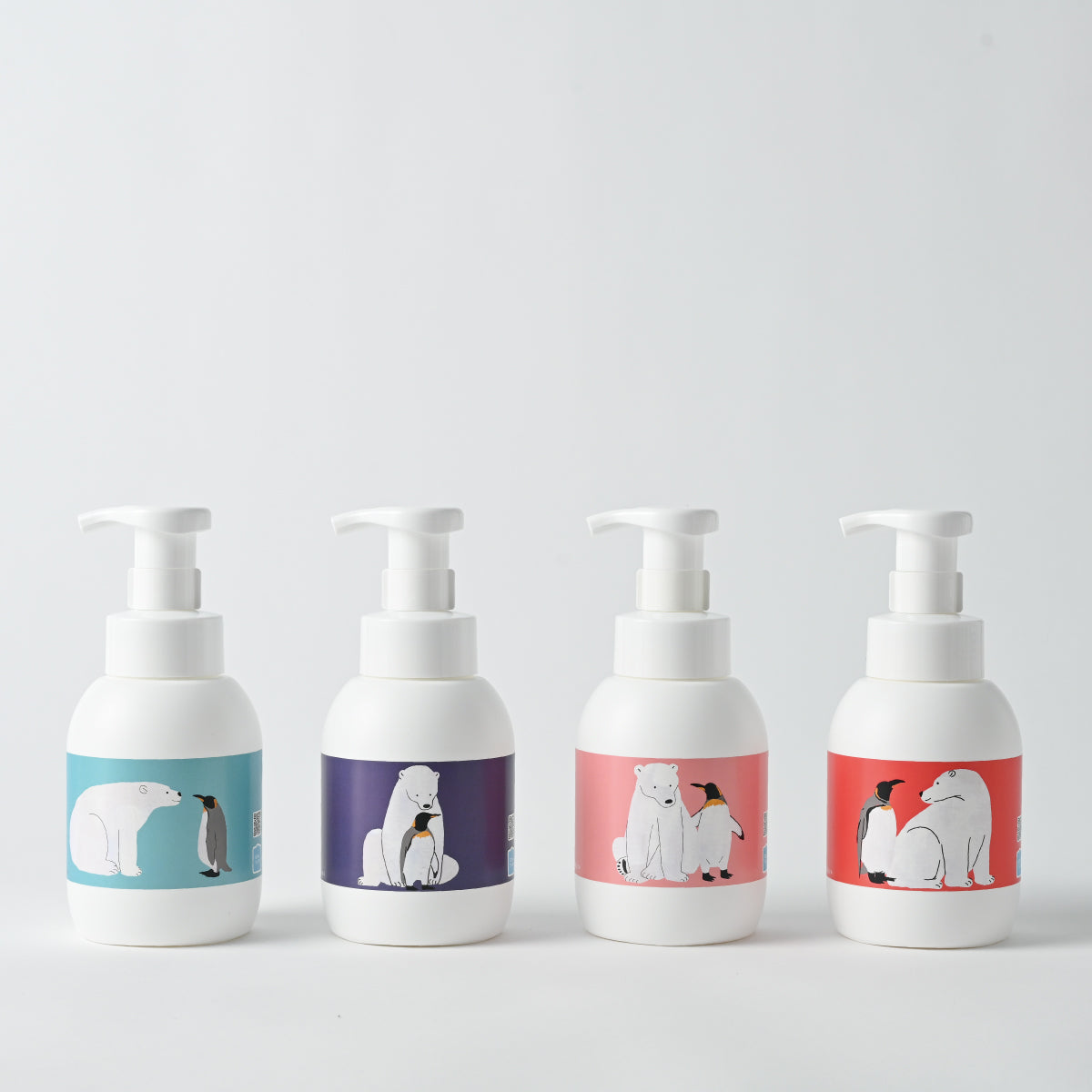 【新商品】泡用ポンプ容器350mL 「お話し中(35dp009-b)」