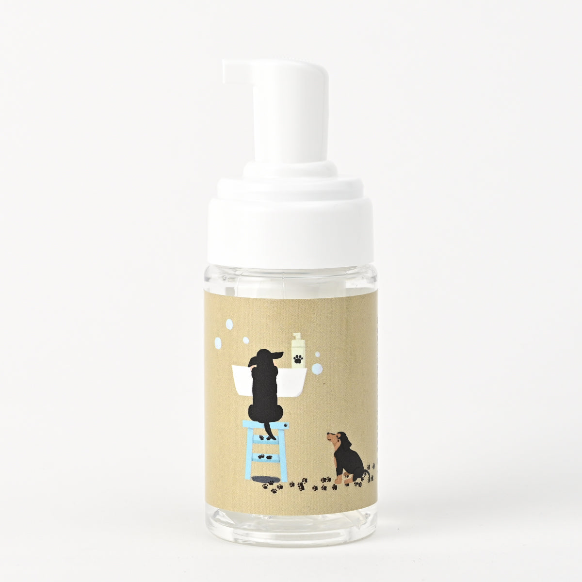 【新製品】石けんワークス 犬用無添加泡の手足洗い用シャンプー100mL (ハニースイート/MINI)
