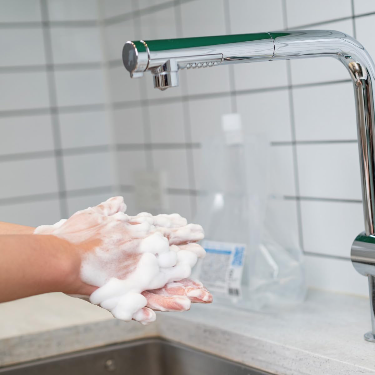 【詰め替え用 ＋ 専用 泡容器 】泡ハンドつめかえ用３００ｍL＋泡用 ポンプ容器 ３５０ｍL  「調子はどう？」（rs300+35dp012）